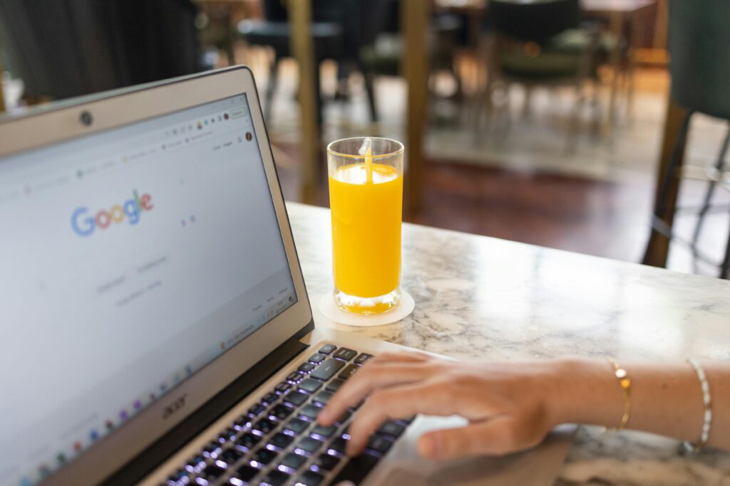 Opportunities start with online search results.